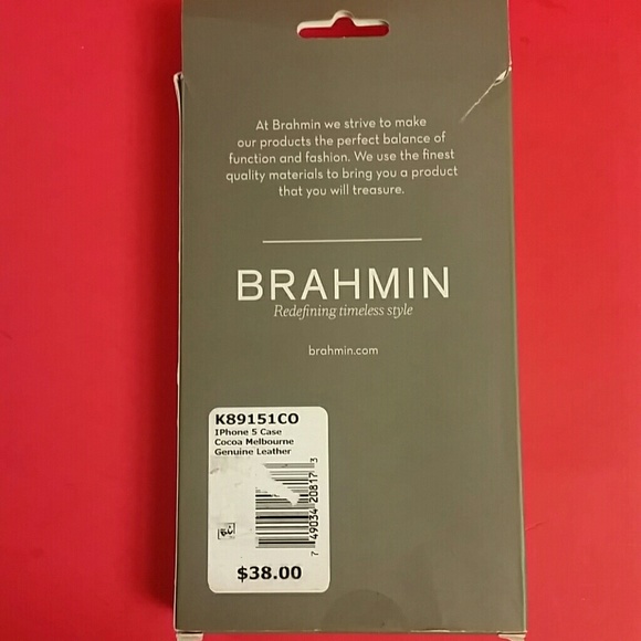 *GIFTED* Brahmin Melbourne Iphone 5 Case - Picture 4 of 4
